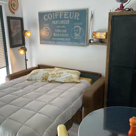 Neuf Deco Vintage Face Mer,terrasse ,jardin,wifi,parking Sous-sol Prive Apartmán