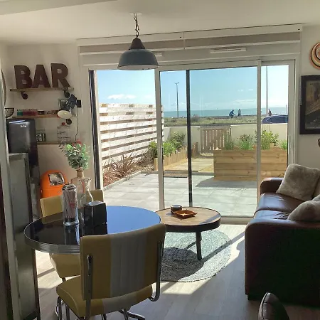 Neuf Deco Vintage Face Mer,terrasse ,jardin,wifi,parking Sous-sol Prive Apartmán *