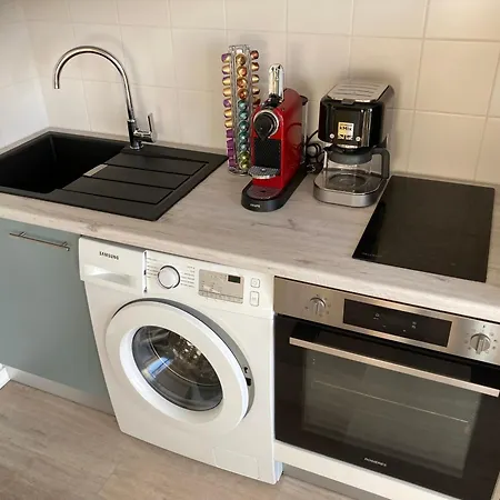 Apartmán Neuf Deco Vintage Face Mer,terrasse ,jardin,wifi,parking Sous-sol