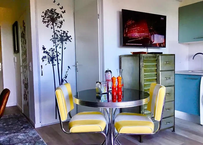 Neuf Déco Vintage Face Mer,terrasse ,jardin,wifi,parking *