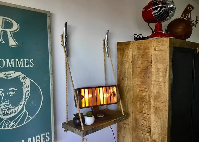 Neuf Déco Vintage Face Mer,terrasse ,jardin,wifi,parking Apartamento *